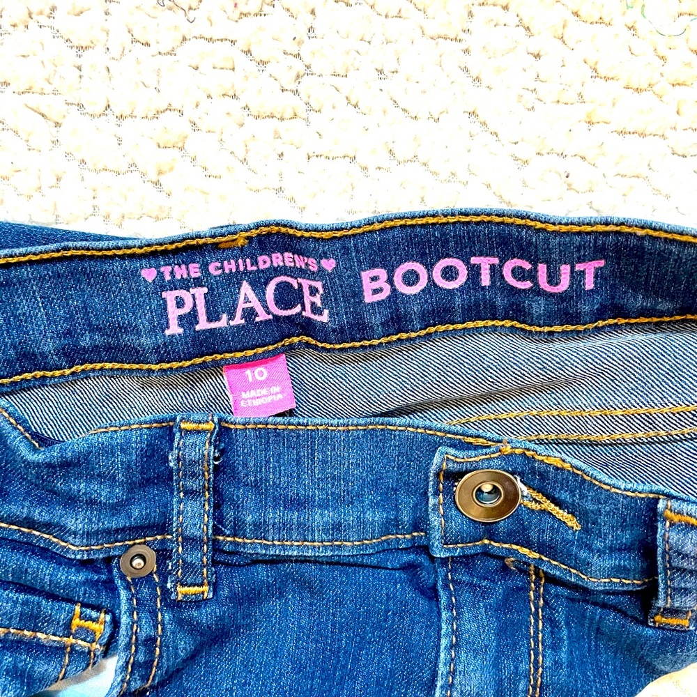 Dark Denim Bootcut Jeans (girls 10)